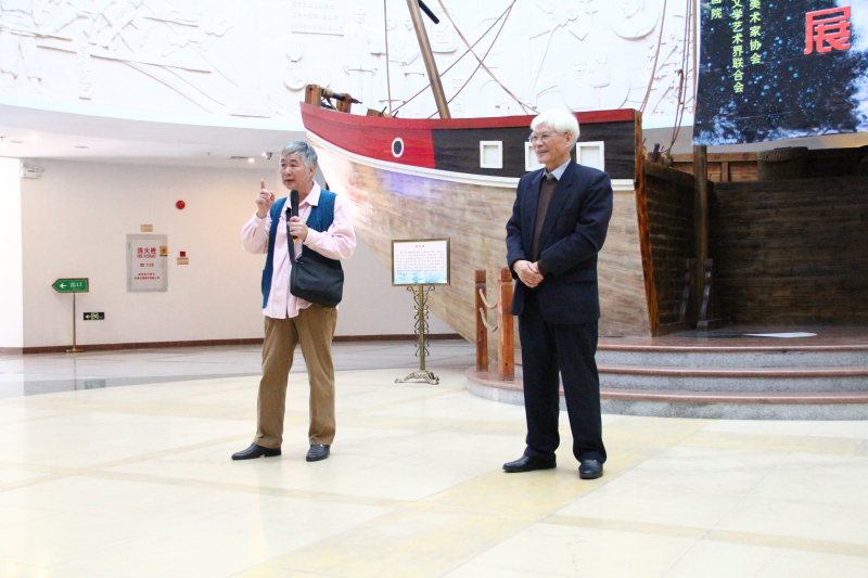 62级校友陈珍书山水画展